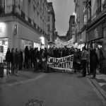 Manifestation de soutien au CLE d'Hérouville le 16 février 2011 photo n°16 