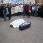 manifestation des IUT contre la LRU le 16 décembre 2008 photo n°29 