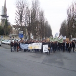 manifestation des IUT contre la LRU le 16 décembre 2008 photo n°47 