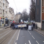 manifestation des IUT contre la LRU le 16 décembre 2008 photo n°48 