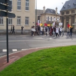 Manifestation contre la dictature en Guinée le 17 février 2007 photo n°1 