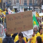 Manifestation contre l'EPR  Rennes le 17 mars 2007 photo n17 