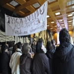 Rassemblement de soutien au personnel précaire de l'université le 18 mars 2011 photo n°7 