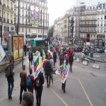 manifestation pour la défense de l'école publique à Paris le 18mai 2008 photo n°2 