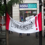 manifestation pour la défense de l'école publique à Paris le 18mai 2008 photo n°24 