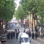 manifestation pour la défense de l'école publique à Paris le 18mai 2008 photo n°28 