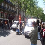 manifestation pour la défense de l'école publique à Paris le 18mai 2008 photo n°32 