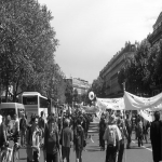 manifestation pour la défense de l'école publique à Paris le 18mai 2008 photo n°38 
