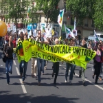 manifestation pour la défense de l'école publique à Paris le 18mai 2008 photo n°41 