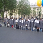 manifestation pour la défense de l'école publique à Paris le 18mai 2008 photo n°51 