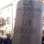 contre manifestation aux anti-IVG le 18 novembre 2006 photo n°15 