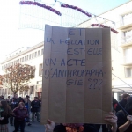 contre manifestation aux anti-IVG le 18 novembre 2006 photo n°16 