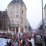 manifestation lycéenne contre les réforme Darcos le 18 décembre 2008 photo n°8 