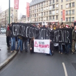 manifestation lycéenne contre les réforme Darcos le 18 décembre 2008 photo n°19 