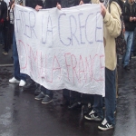 manifestation lycéenne contre les réforme Darcos le 18 décembre 2008 photo n°20 
