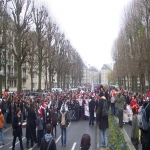 manifestation lycéenne contre les réforme Darcos le 18 décembre 2008 photo n°22 
