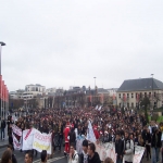 manifestation lycéenne contre les réforme Darcos le 18 décembre 2008 photo n°29 
