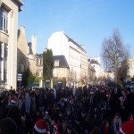 manifestation lycéenne contre les réforme Darcos le 18 décembre 2008 photo n°41 