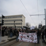 Manifestation contre les réformes universitaires le 19 février 2009 photo n°1 