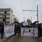 Manifestation contre les réformes universitaires le 19 février 2009 photo n°2 