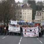 Manifestation contre les réformes universitaires le 19 février 2009 photo n°10 