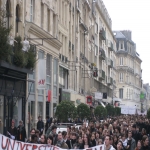 Manifestation contre les réformes universitaires le 19 février 2009 photo n°26 