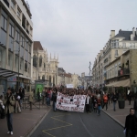 Manifestation contre les réformes universitaires le 19 février 2009 photo n°27 