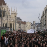 Manifestation contre les réformes universitaires le 19 février 2009 photo n°28 
