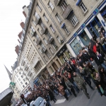 Manifestation contre les réformes universitaires le 19 février 2009 photo n°35 
