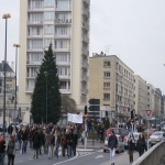 Manifestation contre les réformes universitaires le 19 février 2009 photo n°41 