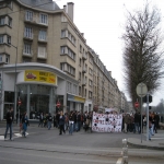 Manifestation contre les réformes universitaires le 19 février 2009 photo n°44 