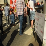 Manifestation contre la politique sociale de Macron le 19 avril 2018 photo n°14 