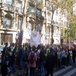 manifestation pour la défense de l'école publique à Paris le 19 octobre 2008 photo n°6 