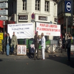 manifestation pour la défense de l'école publique à Paris le 19 octobre 2008 photo n°19 