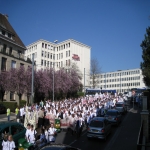 Manifestation des tudiants en soins infirmiers le 20 mars 2009 photo n5 