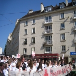Manifestation des tudiants en soins infirmiers le 20 mars 2009 photo n8 