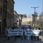 Manifestation des tudiants en soins infirmiers le 20 mars 2009 photo n15 