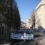 Manifestation des tudiants en soins infirmiers le 20 mars 2009 photo n18 