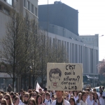 Manifestation des tudiants en soins infirmiers le 20 mars 2009 photo n23 
