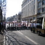 Manifestation des tudiants en soins infirmiers le 20 mars 2009 photo n25 