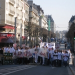 Manifestation des tudiants en soins infirmiers le 20 mars 2009 photo n31 