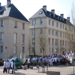 Manifestation des tudiants en soins infirmiers le 20 mars 2009 photo n39 