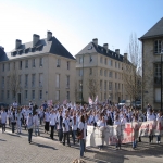 Manifestation des tudiants en soins infirmiers le 20 mars 2009 photo n40 