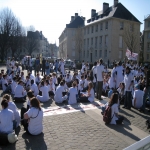Manifestation des tudiants en soins infirmiers le 20 mars 2009 photo n43 