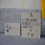 Rassemblement contre la société nucléaire et en solidarité avec le Japon le 20 mars 2011 photo n°11 