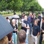 Rassemblement des salariés d'Euromoteurs le 22 juillet 2004 photo n°5 