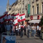 manif de soutien au peuple libanais le 22 juillet 2006 photo n°15 