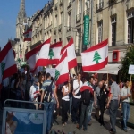 manif de soutien au peuple libanais le 22 juillet 2006 photo n°16 