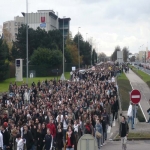 Manif-action contre la loi d''autonomie des universits le 22 novembre 2007 photo n18 