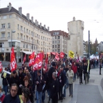 Manifestation contre la privatisation de la Poste le 22 novembre 2008 photo n°17 